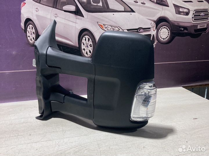Зеркало левое длинная ножка на Ford Transit