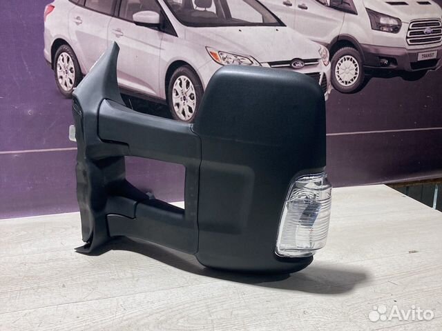 Зеркало левое длинная ножка на Ford Transit