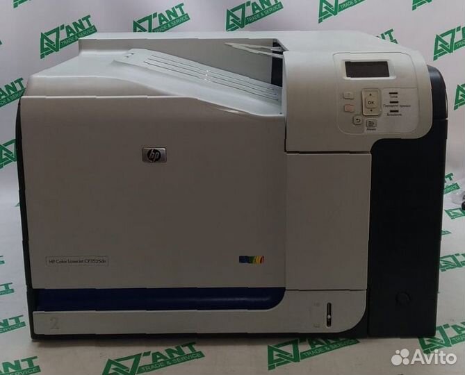 Принтер лазерный HP Color LaserJet CP3525dn, цветн