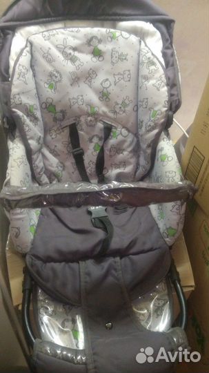 Коляска для двойни indigo charlotte duo двойная