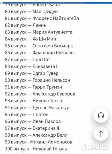 Полная коллекция 100 людей которые изменили ход