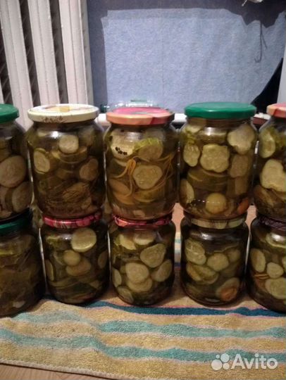 Огурчики маринованные