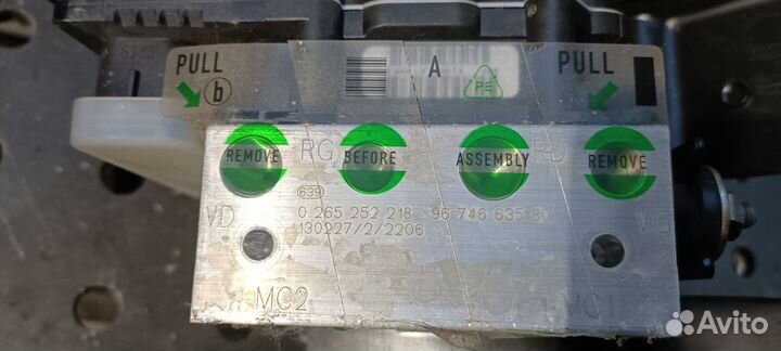 Блок абс Пежо 408