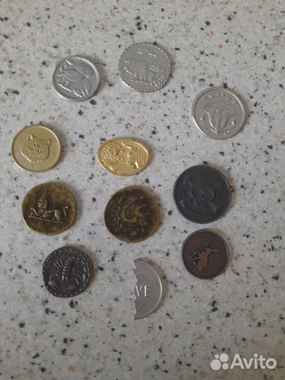 Монеты магнит