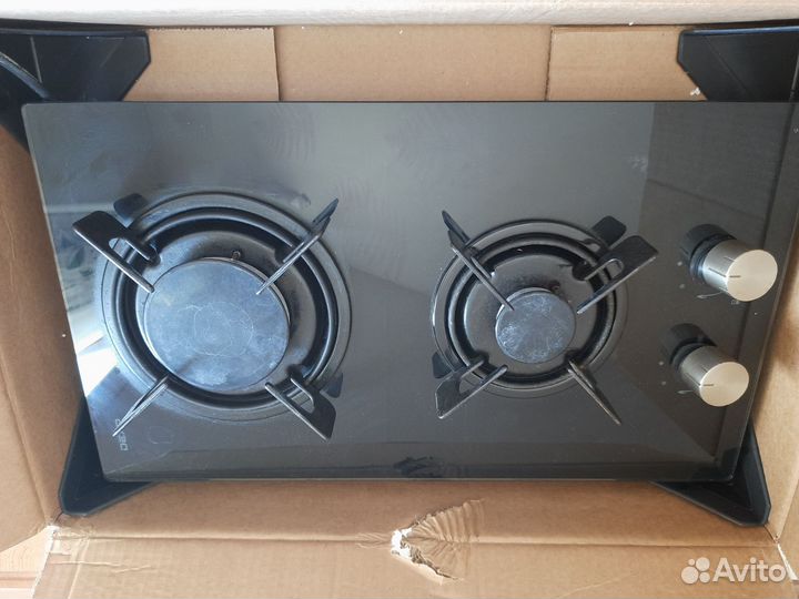 Газовая варочная панель 2 конфорки