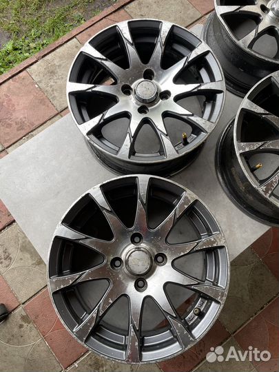 Титановые диски r14 4х100