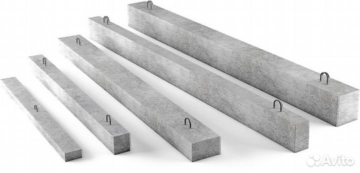 Перемычки и Прогоны железобетонные