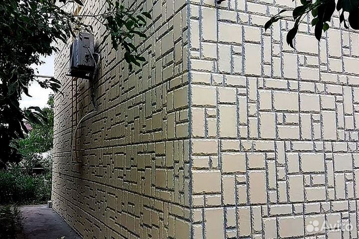 Фасадные термопанели полифасад