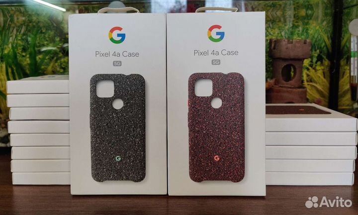 Чехлы Google fabric для Pixel 4a5g Новые