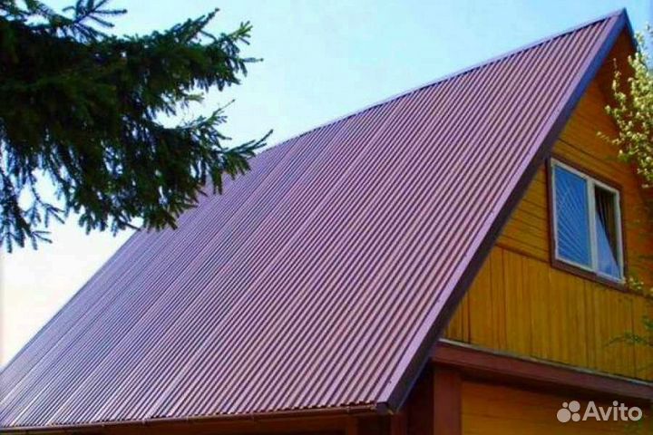 Кровля из профнастила