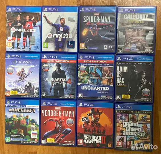 Игры пс4