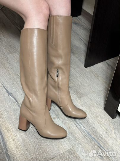 Сапоги женские натуральная кожа 36 размер