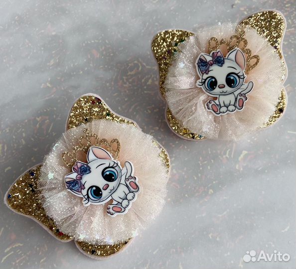 Бабочка бант для волос