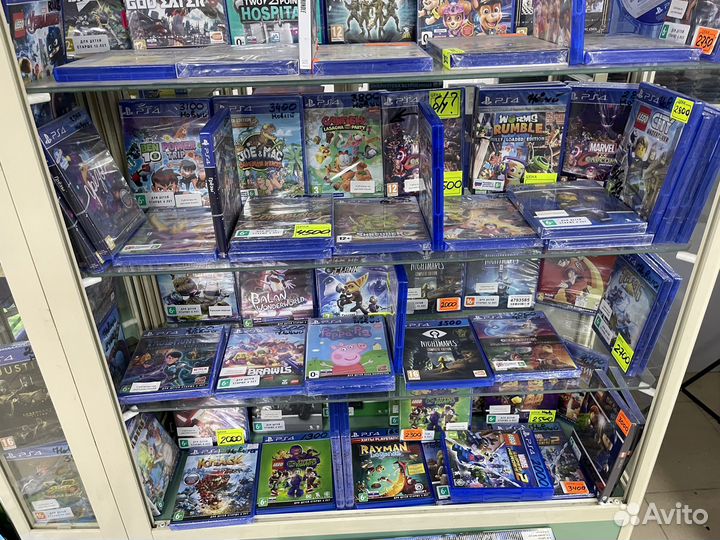 Диски на PS4, актуально 08.09.23