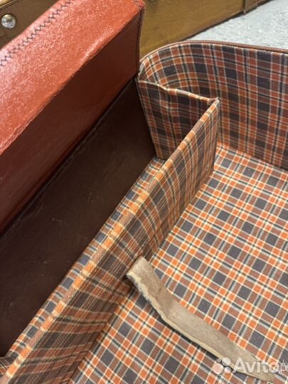 Чемодан ретро винтаж