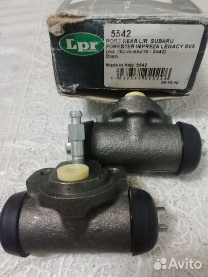 Тормозные цилиндры на Subaru impreza