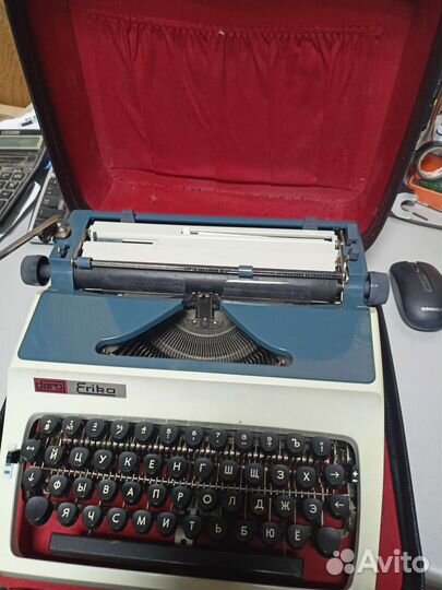 Печатная машинка erika