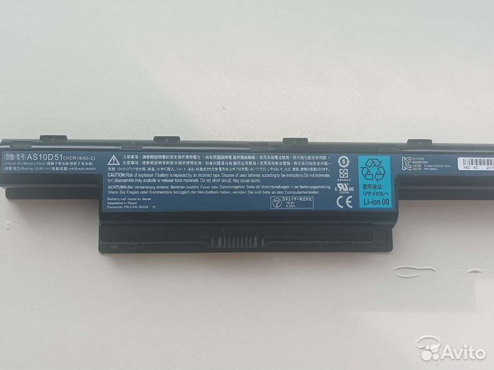 Батарея для ноутбука acer 5552g