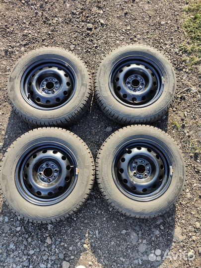 Диски штампованные r14 на ваз с резиной