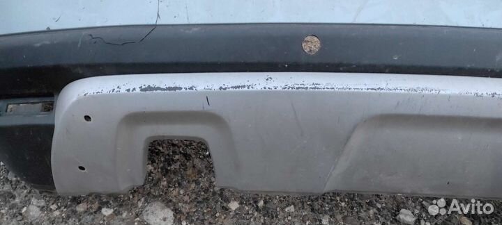 Задний бампер renault duster 1
