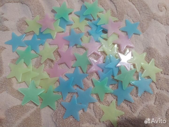Светящиеся звёздочки флуоресцентные