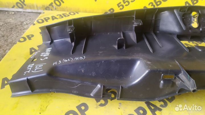 Mazda 3 (BL) накладка задней панели багажника