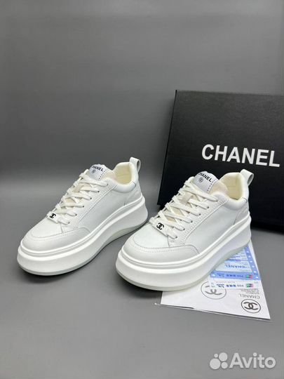 Кеды Chanel На Платформе Размеры 36-40