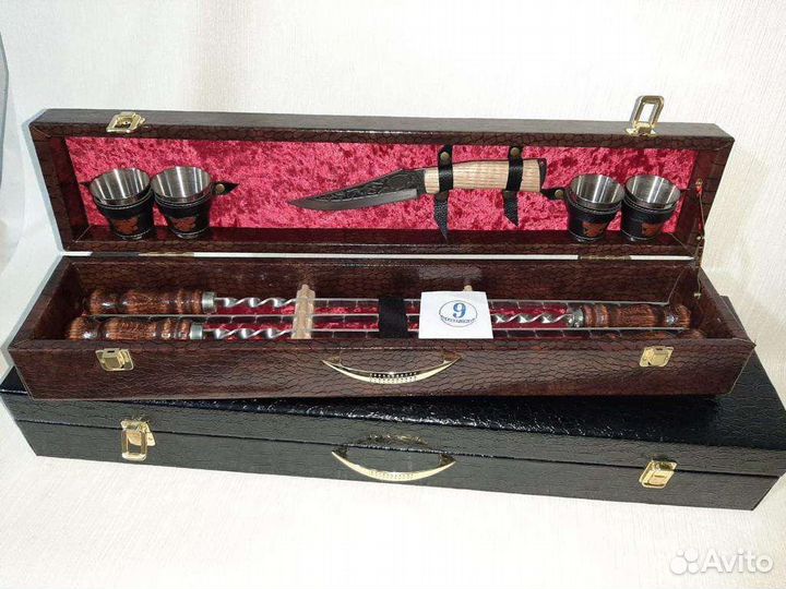 Шашлычный набор в кейсе