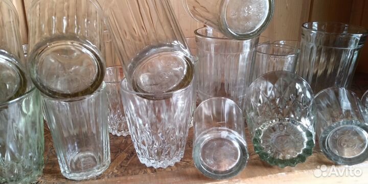 Стаканы граненые СССР 4- х видов