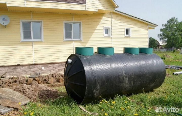 Септик под ключ с гарантией до 100 лет
