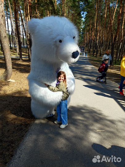 Белый мишка поздравление