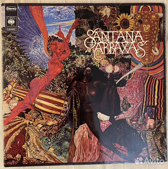 LP Santana 1970 Abraxas, made in Germany