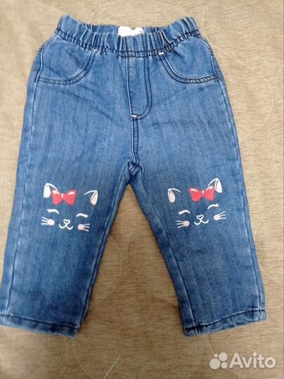 Джинсы для девочки gloria jeans