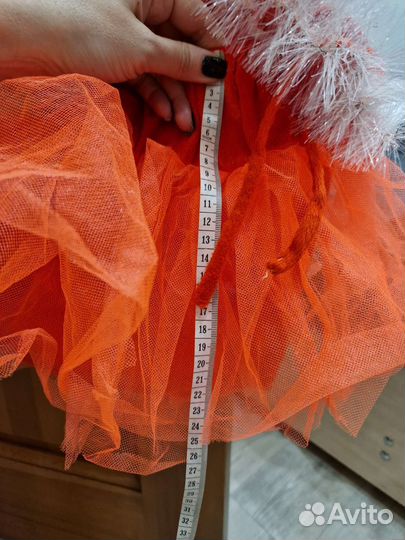 Новогодний костюм для девочки. Лисичка