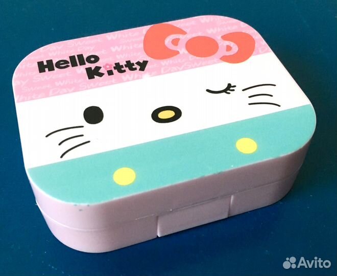 Контейнер для контактных линз Hello Kitty