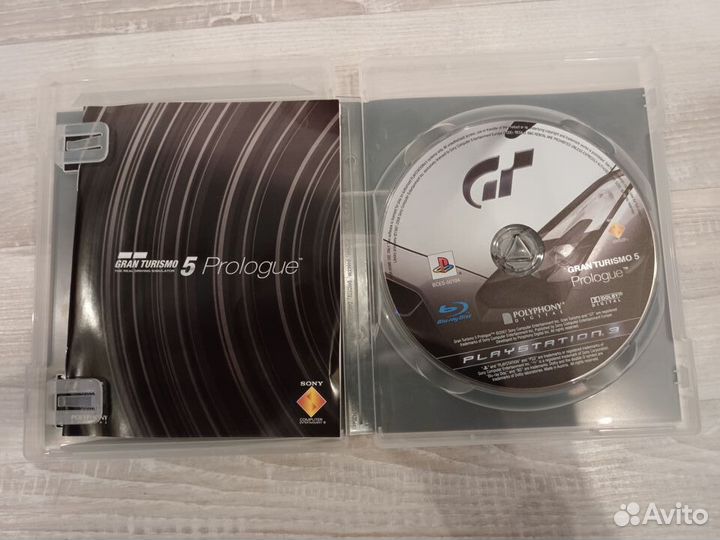 Gran Turismo 5 Prologue PS3 диск