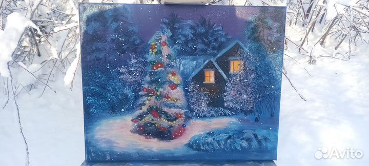 Картина маслом 40х50