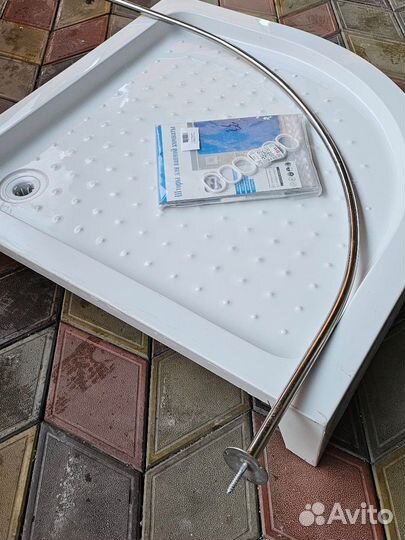 Акриловый поддон 90 на 90