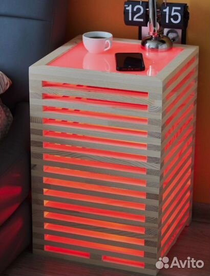 Тумба прикроватная световая