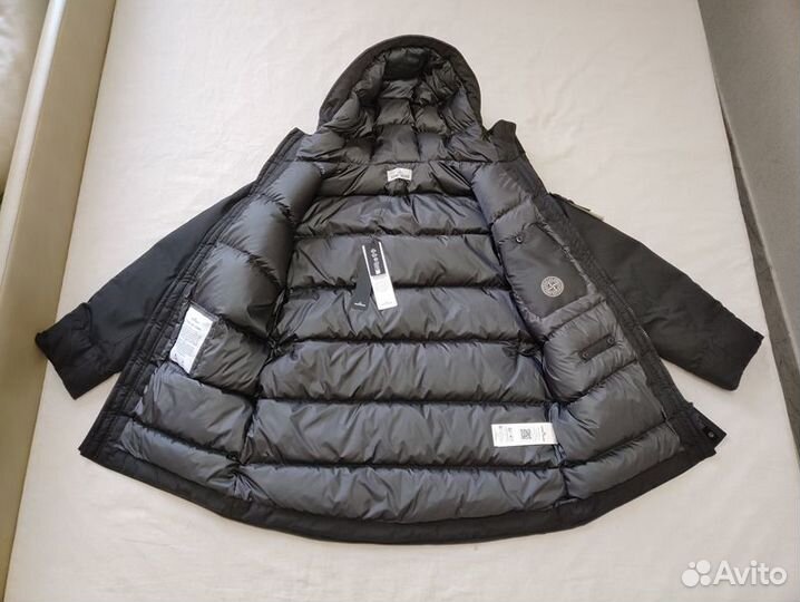 Stone Island Micro Twill down парка на пуху