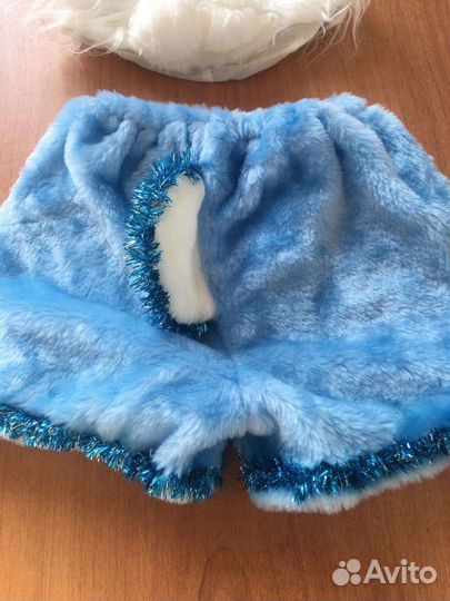 Костюмчик для нового года зайчик