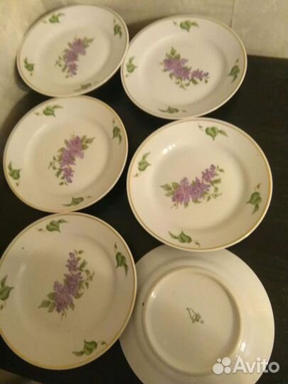 Сервиз столовый сирень 68г