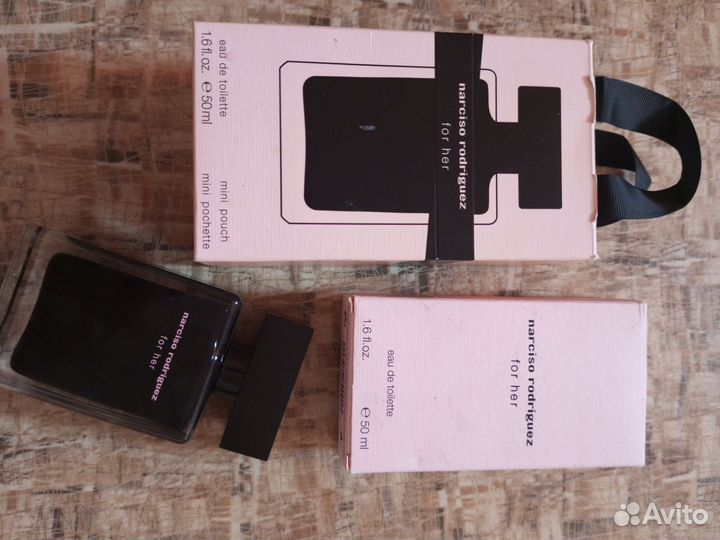 Флакон Narciso Rodriguez упаковка туалетная вода