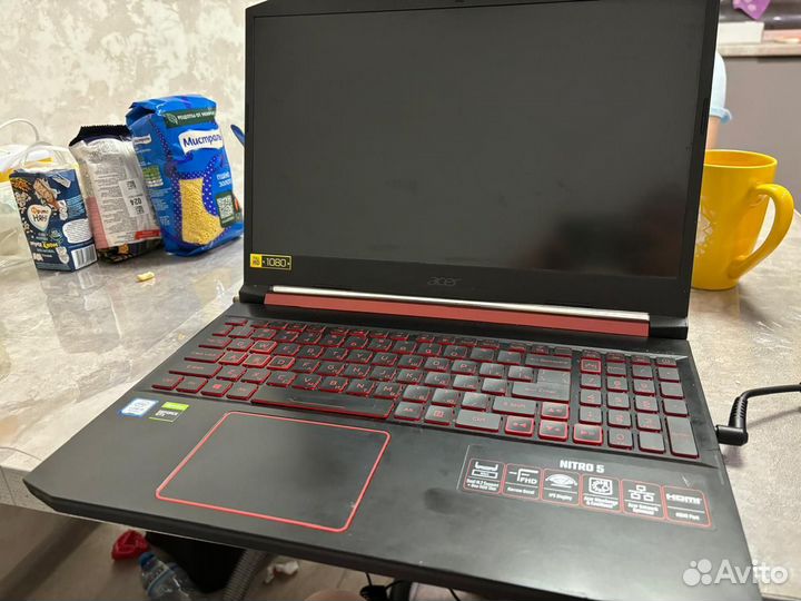 Acer Nitro 5 i7 9750h