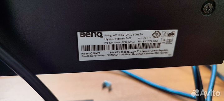 Монитор benq 20 дюймов