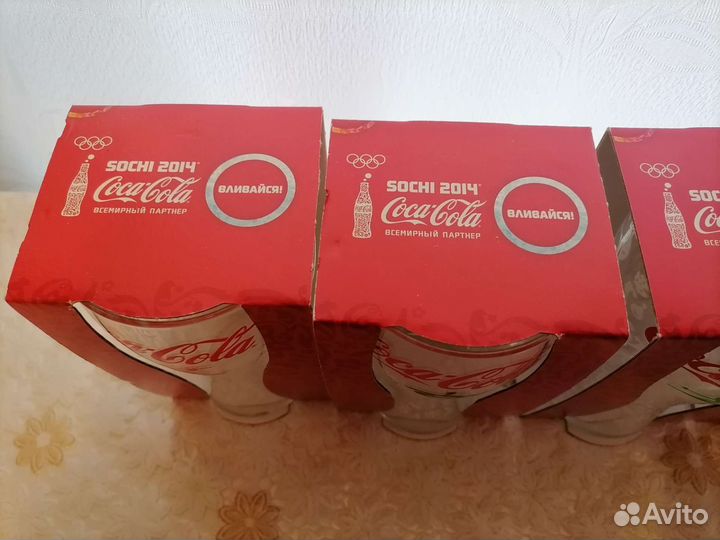 Стаканы coca Cola Сочи 2014 олимпиада