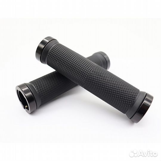 Грипсы G59BL, черные, 2 замка, L130mm