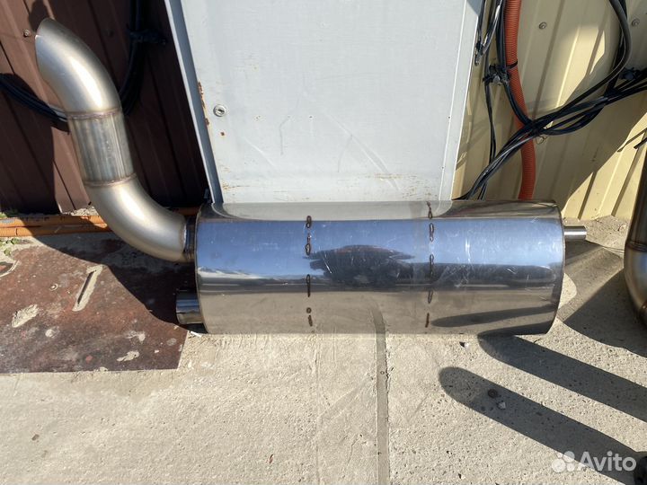 Глушитель для комбайна Claas Jaguar 850