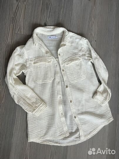 Рубашка zara для девочки