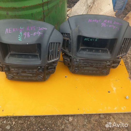 Lexus rx 300 магнитола сборе